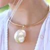 Choker Natural Freshwater Pearl Necklace Shell Conch Pendant Women's Bohemian Fashion Jewelry Accessories Holiday Gift