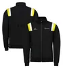 Apparel F1 racing team uniform men and women hooded team uniform casual sports zipper sweater jacket 80UW