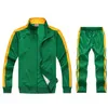 2PCS Zestaw męskiej sportowej odzieży sportowej dreski men kurtka i spodnie Sets Training Suit Autumn Winter Spring Track Suit 240119