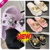 Summer Hot Selling Outdoor Women's Soft Sole Cartoon Graffiti Slippers Women's Beach Casual Sandals Beach Casual Shoes White Purple Pink Little Bear