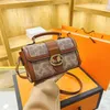 Net Red Winter New Fashion Print Small Square One Shoulder Crossbody Hot Sale Women's Bag 5478