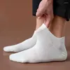 Men's Socks 5 Pairs Cotton Short Men Sock Crew Ankle High Quality Summer Breathable Compression Casual Women Fashion Low-Cut For Male