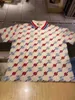 العلامة التجارية Kids Polo Shirt رسالة مطرزة شعار طفل صاخبة الحجم 100-150 الصيف قصير الأكمام بوي فتاة تي شيرت يناير 20