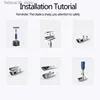 شركات شايفر الكهربائية Titan على شكل حرف T حلاقة حلاقة للرجال Men Metal Handle Handlelable Machine قابلة للاستبدال الشفافة لحلاقة Q240119