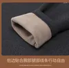 Men's Thermal Underwear Winter Fleece Suit Mock-neck Cold-proof Warm Base Layers Tight Long Johns Tops 2 Piece Set