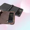 Étuis de téléphone portable en cuir de luxe avec poche pour cartes pour Samsung ZFlip 23 avec couverture de téléphone portable en cuir à la mode 9606293