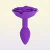 Colore rosa fiore anale silicone basare anale solare masturbator coppia flirt giocattoli anali sesso massaggio stimolazione a gspot x04016202348