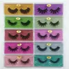 Mink Eyelashes Bulk Wholesale 10 Styles 3d Lashes Pack Natural Thick Handmade Makeup False Lashes325