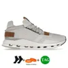 Diseñador de alta calidad para hombre 2023 nuevos zapatos para correr Cloudnova Z5 Titanite Pebble Quartz Rust Black Flame Pearl Brown Demin Ruby Almond Ash Cloudaway para mujer C