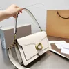 Luxe dames heren designer messenger bags Tote handtas echt leer stokbrood schoudertas spiegelkwaliteit vierkante crossbody 70% korting op online verkoop 3647