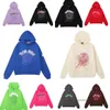 Spider Web Men's Hoodie Designer SP5DER Women's Hoodies Fashion 55555 Sweatshirts Young Celebrity samma stil rosa tryckta byxor 2Eqi