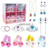 Beauty Fashion ldren Girls Fantasiespel Make-up Set Veilig en niet-giftig ldren Make-up Set het perfecte cadeau voor Kerstmis Verjaardagsvaiduryb