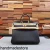 Platinum Bag Handbag Designer Hand Hold Litchi Grain Togo Leather Home 30 Real Cowhide Mini25 Inch Small Mini