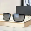 Designer PPDDA Klassieke houding zonnebril voor heren Dames Vierkant frame Designer zonnebril Vergulde brilmonturen Brillen polaroid lens Herenbril prad letter