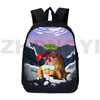 Sacs 3D jeu vidéo My Singing Monsters Backpack Men Men d'ordinateur portable Sac de voyage 12/16 pouces Anime Back Pack pour les étudiants de garçons