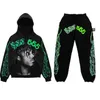 Mens Hoodies Sweatshirts and Womens Sp5der Spider Web Set 555555 Sportswear Sweatshirt Jogging Pants