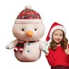 Party Supplies Christmas Tree Plush Ornaments Santa Deer Snowman Doll Decorations Rustic