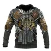 Survêtements pour hommes 2024 Rétro Cuir Armor 3D T-shirt imprimé Été Classique Casual O-Cou Manches Courtes Mode Taille Lâche Top