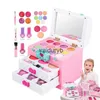 Beauty Fashion Kit trucco per bambini per ragazza Set da gioco per trucco lavabile per bambini Set da gioco portatile Beauty Sn Set per trucco lavabile per 3 4 5 6 7 8 annivaiduryb