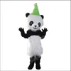 Panda Costume Mascot Cartoon Anime Theme Character Unisex vuxna storlek reklam rekvisita julfest utomhus outfit kostym