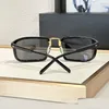 Designer PPDDA Klassieke houding zonnebril voor heren Dames Vierkant frame Designer zonnebril Vergulde brilmonturen Brillen polaroid lens Herenbril prad letter