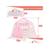 Other Children Furniture Kids Play Tent Princess Playhouse Pink Castle Drop Delivery Home Garden Dhalz