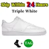 Sapatos de desenhista Mulheres Court Vision Sneakers 1 Low Triple Branco Preto Jogo Royal Navy Sail Green Midnight Navy Cargo Khaki Pro One Homens Mulheres Esportes Treinadores Casuais