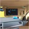 Auto Video Zoll Sonnenblende Spiegel Sn LCD Monitor Dc 12V Beige Innen Für Av1 Av2 Player Kamera Drop Lieferung Automobile Motorräder EIN Dhsgk