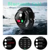 Montres Lemfo Smart Watch Bluetooth Call IP68 imperméable 380mAh Sports Watches Fitness Smartwatch 2023 1,32 pouce 360 * 360 LCD HD pour les hommes