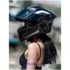 Motorcycle Helmets Agv New National Standard 3C Certification For Men And Women Electric Safety Fl Four Seasons Winter Knights Xrca Dr Dho3R