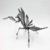 Craft Tools 3D Assembly Kit Mantis Metal Mechanical Insect Animal Puzzles Toys for Adults DIY Action Figure Collection Gifts In Stock YQ240119