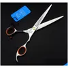 Hair Scissors Top Quality Joewell 6.5/7.0 Inch Thinning Stainless Steel Cutting Barber Professional Drop Delivery Products Care Stylin Dhoy8