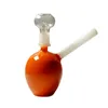 Bongos de vidro inebriantes Cachimbo de água / equipamento de perfuração de petróleo laranja tubo de fumaça de vidro tubo de água