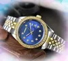 Populaire Militaire Trois Broches Plein Diamants Bague Montres Femmes Hommes Glacé Hip Hop Designer Horloge Chronographe Mouvement À Quartz Super Montre-Bracelet montre de luxe cadeaux