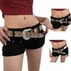 Ceintures Ceinture de taille multicolore Western Diamond Cowgirl Cowboy