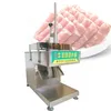 Affettatrice commerciale pieghevole per rotoli di agnello, spessore 0-15 mm, regolabile, macchina per affettare carne vegetale con motore in rame puro