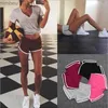 Shorts pour femmes Mode Stretch Taille Femme Taille Haute Casual Shorts Noir Blanc Court Harajuku Plage Sexy Yoga Court Femmes Vêtements Sport PantsL240119