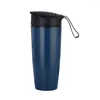 Wasserflaschen, modischer Becher, sicherer Thermobecher, langlebig, 360-Grad-Gewindebiss, versiegelter Keramik-Liner, Vakuum