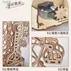 Arts and Crafts DIY Rotatable 3D Wooden Puzzle Music Box Ferris Wheel Dutch Windmill music box Mechanical Kits Assembly Decor Toy For Gifts YQ240119