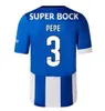 XXXL 4XL 2024 2025 FC PORTOS 축구 유니폼 드래곤 팬 플레이어 버전 24 25 25 Campeoes Pepe Pepe Sergio Oliveira Mehdi Luis Diaz Matheus Football Kids Kids Kits