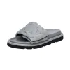 Designer glider kvinnor pool kudde mules mode strand damer sandaler par mjuka toffelskor tofflor sommar platt sandal plattform slide flip flops flickor