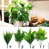 Large 30CM Artificial Plant Lifelike Bush Potted Plants Plastic Green Tree Home Garden Office Decor Wedding Decoration XD22751 ZZ