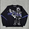 Damenpullover Y2K Pullover Harajuku Hip Hop Cartoon Print Übergroße Herren Damen Neue japanische Strickpullover Pullover Topsyolq