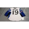 Hóquei Jerseys Saint John Sea Dogs Jersey Tomas Jurco ROBBIE BURT CEDRIC PARE YOHAN PLAMONDON BRANCO AZUL DESGASTADO SAINT Jersey 8705