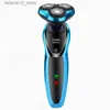 Electric Shavers Electric Shaver Rechargeable Electric Razor Shaving Machine Cleaning Beard Razor for Men Wet and Dry Waterproof Washable ZN1159 Q240119