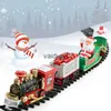 Model Building Kits Electric Train Set Mini Santa Claus Rail Car Toys Creative Decor Christmas Tre Train Gift Education Toy For LDren GiftvaiduryB