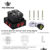 Andra bildelar /motorcykel 12V Solenoid VAE Air Ride Suspension Manifold 0-200PSI Control Bag PQY-ESV01 Drop Delivery Automobiles Mo Dhuyd