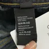 Designer jeans 2024 Nuova pannelli di moda primavera estate marcata dritto marca abbigliamento da donna di lusso 0119-3