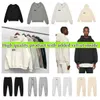 Essentialsweatshirts para homens e mulheres Essentialshoodie fino veludo com capuz casual moda tendência designer roupas esportivas conjunto com capuz casual de algodão de grandes dimensões com capuz ha