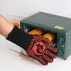 Nouveaux gants résistants aux hautes températures et isolants thermiques pour les cuisines domestiques, les micro-ondes, les fours, les ustensiles d'isolation et de cuisson, gants en silicone ignifuges